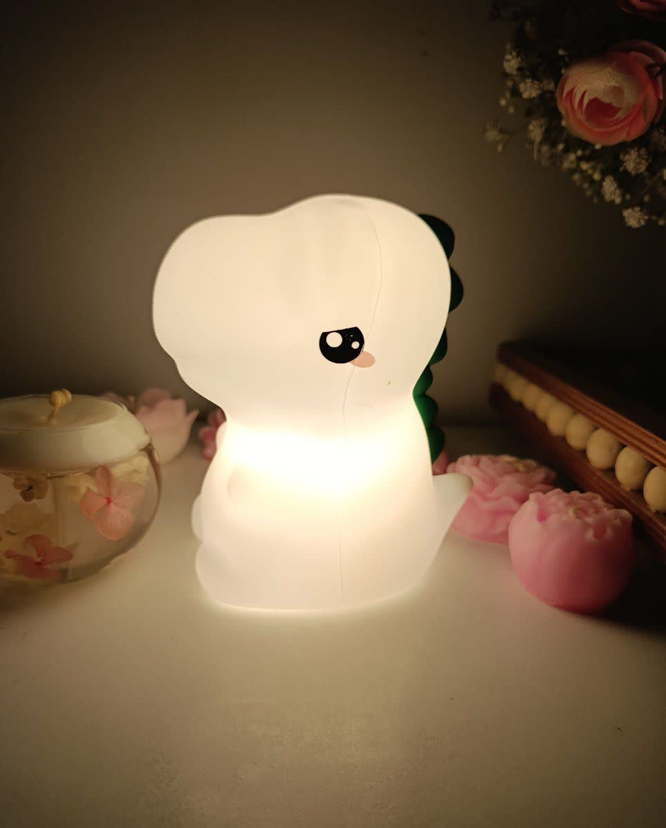 چراغ خواب دایناسور سلیکونی