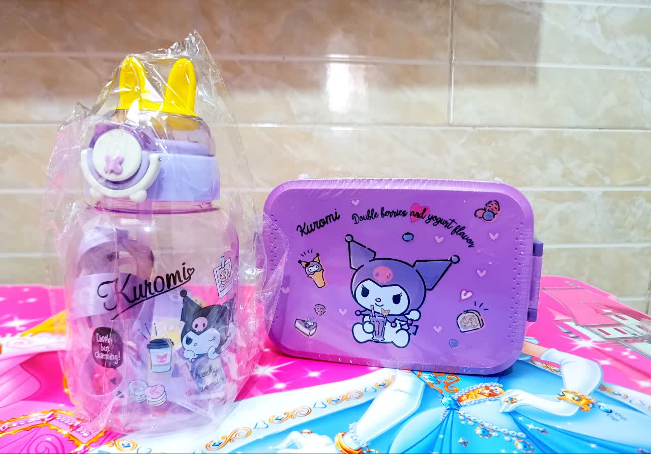 ست ظرف غذا و قمقمه اقتصادی طرح کرومی